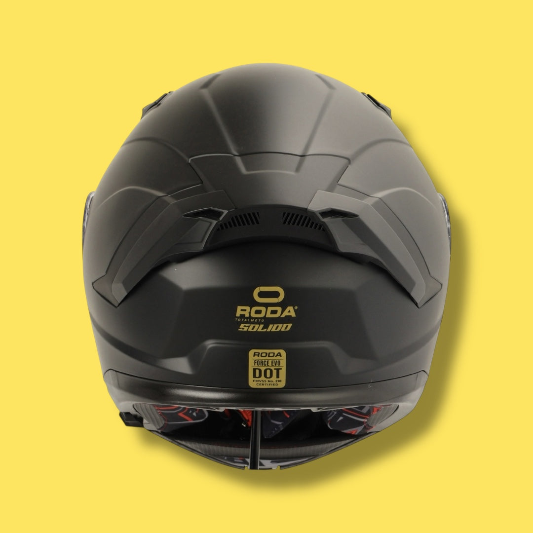 CASCO RODA FORCE SVS EVO SOLID NEGRO