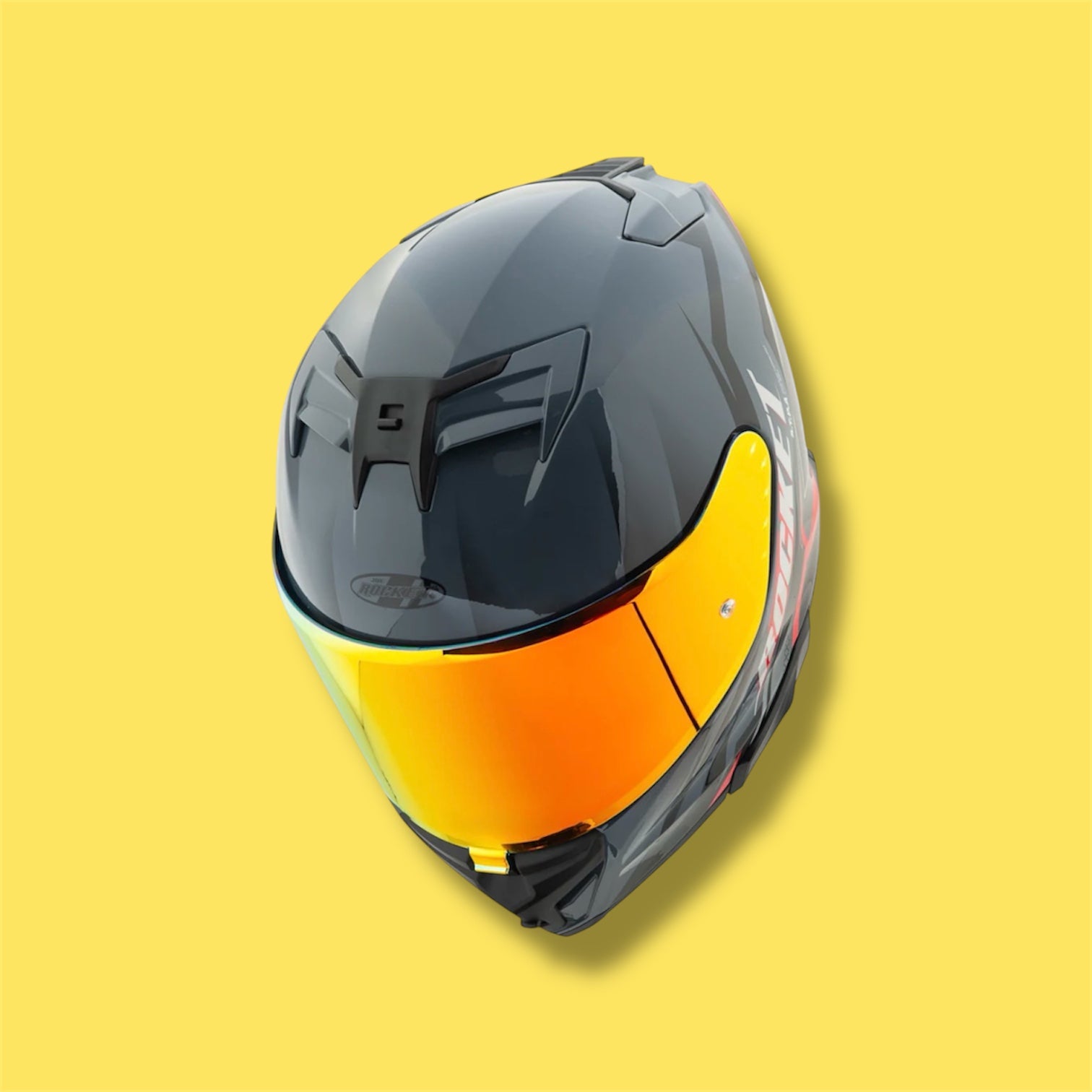 CASCO JOE ROCKET RKT 210 SONIC BRILLO NEGRO