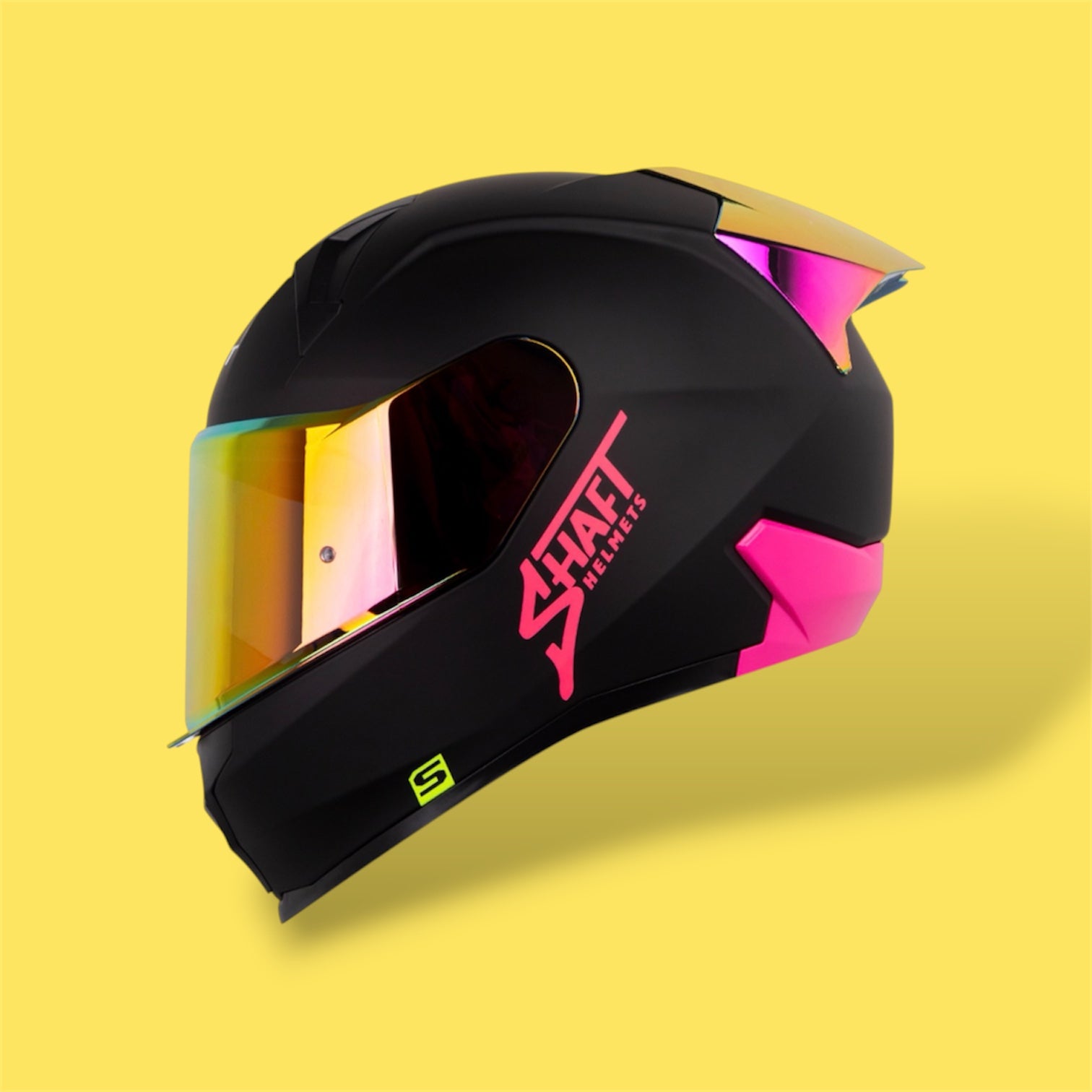 CASCO SHAFT SH560 EVO NEGRO ROSA