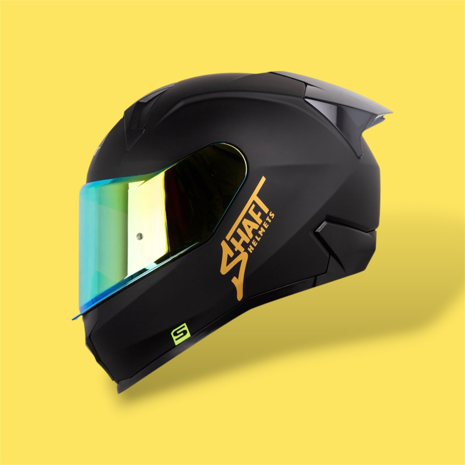 CASCO SHAFT SH 560EVO NEGRO ORO
