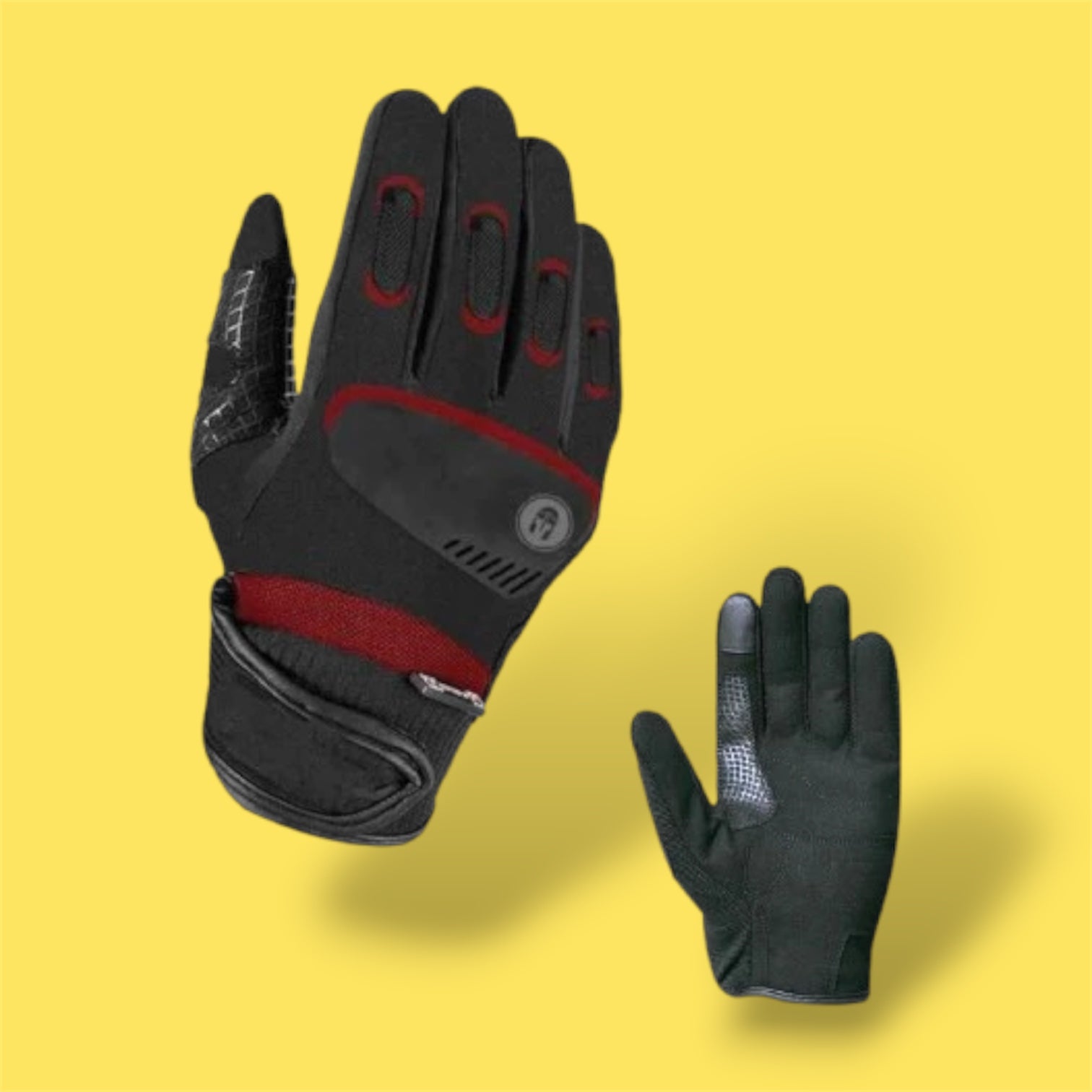 GUANTES IMMORTALE ORBIO NEGRO / ROJO HOMBRE