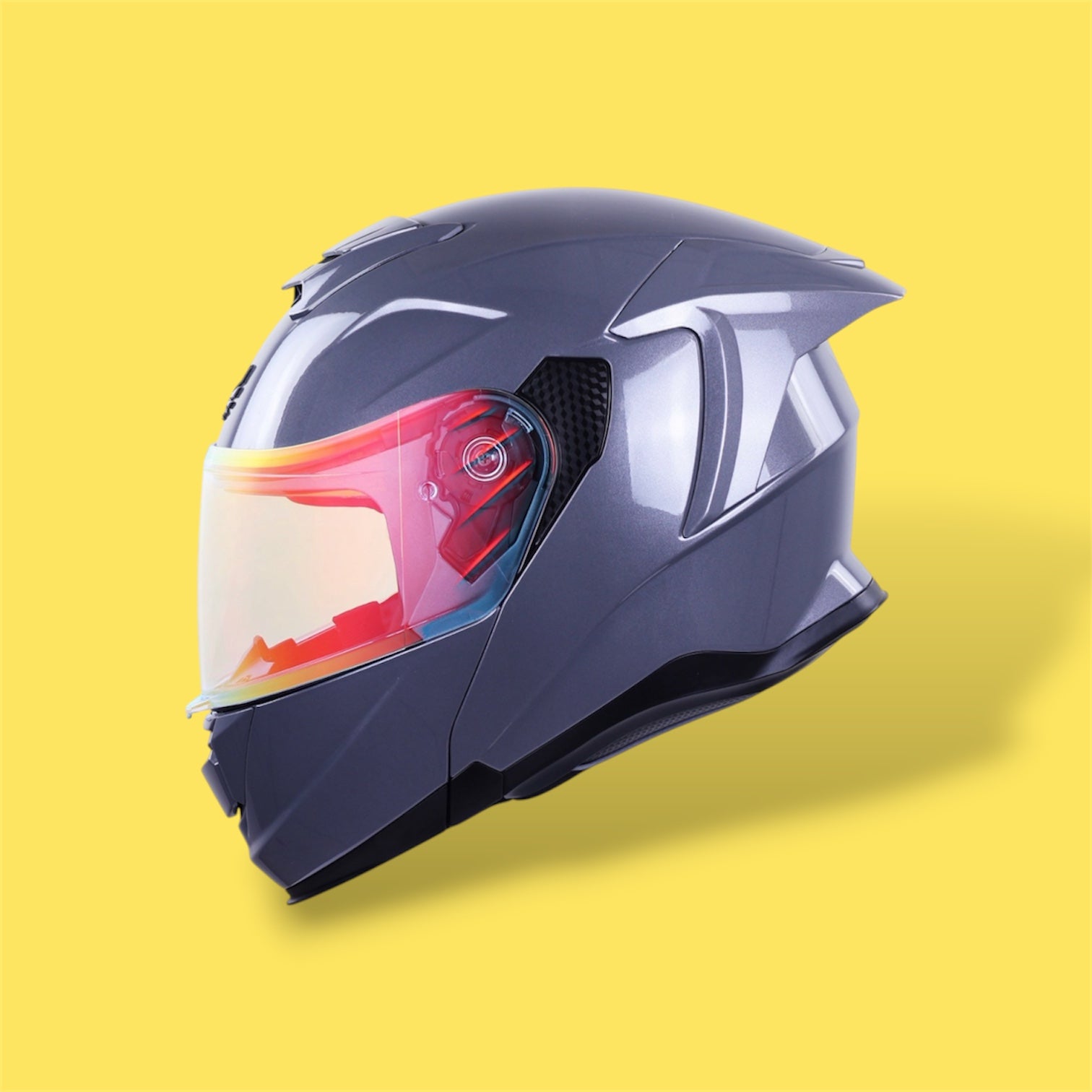 CASCO BKR APOLO GRIS METALICO