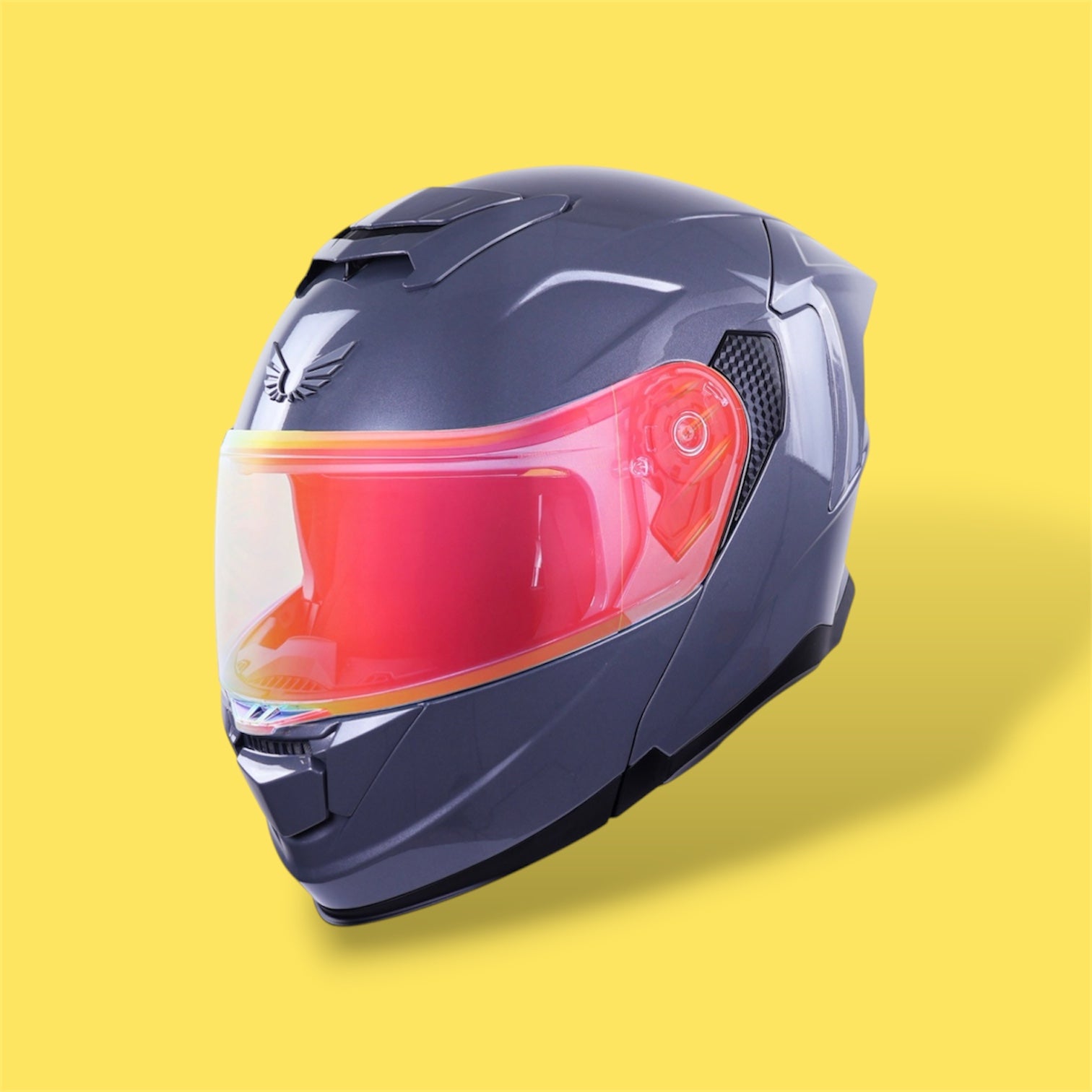 CASCO BKR APOLO GRIS METALICO