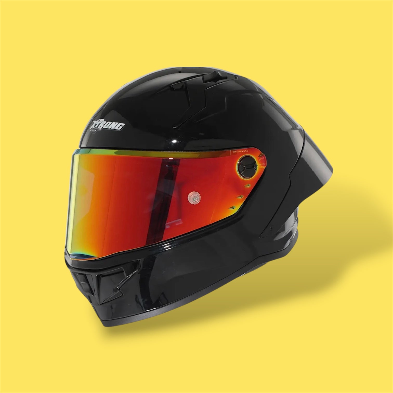 CASCO XTRONG XTR-352 R1 NEGRO BRILLO