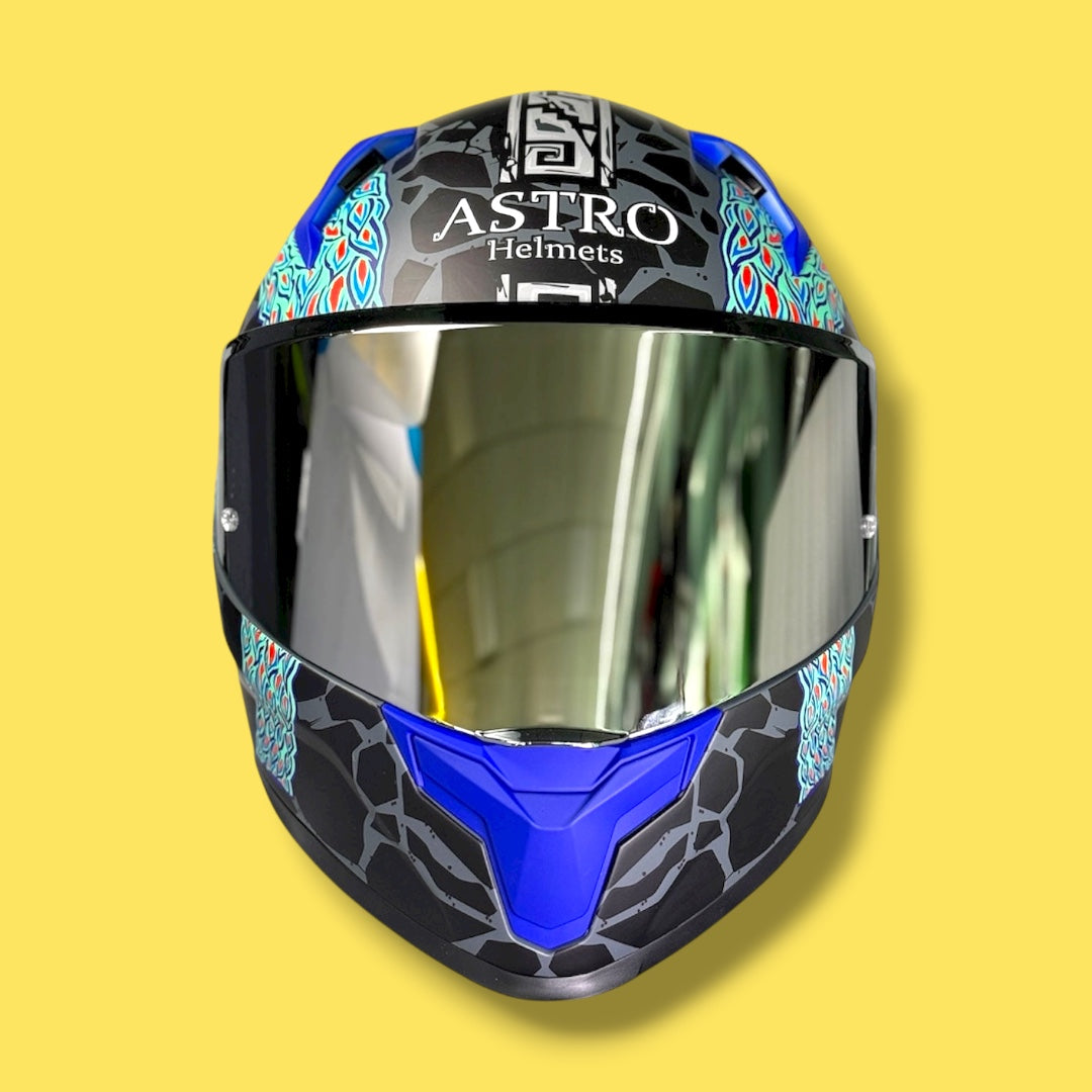 CASCO ASTRO QUETZAL BLUE