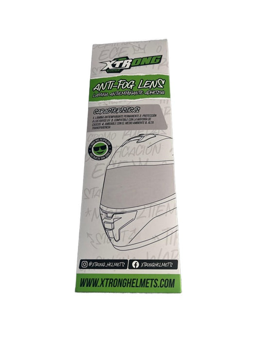 LAMINA ANTI FOG XTRONG