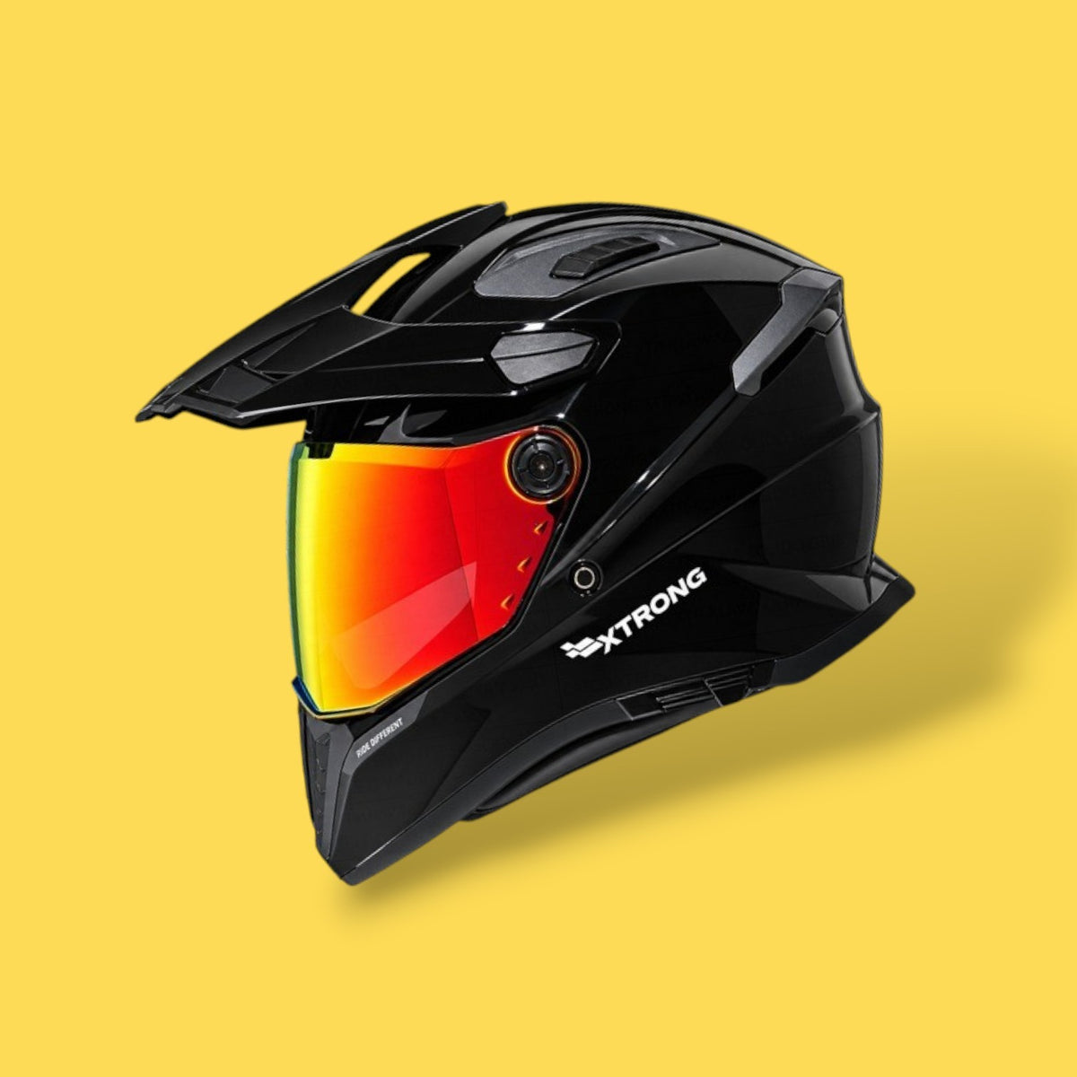CASCO XTRONG XTR-KLAW SOLIDO NEGRO BRILLO