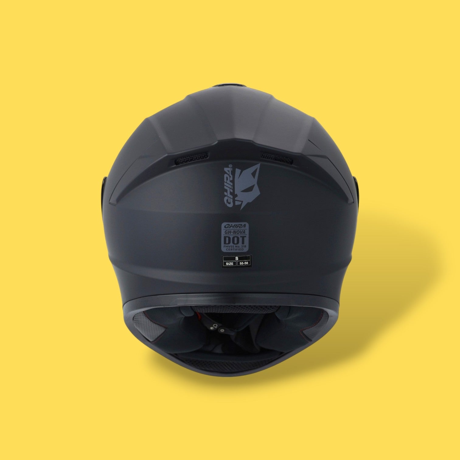 CASCO GHIRA GH NOVA NEGRO ORO MATE