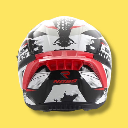 CASCO NOSS NS 869 RUNE ROJO