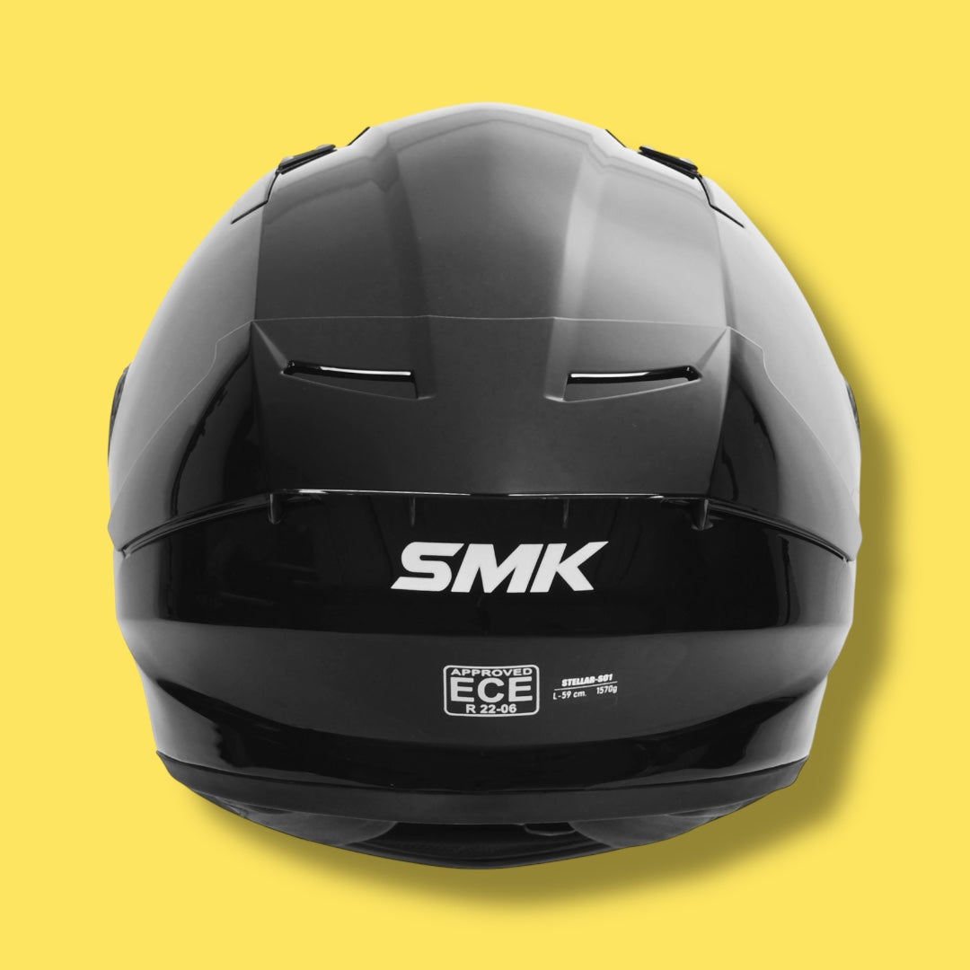 CASCO SMK STELLAR SPORT GL200 NEGRO BRILLO