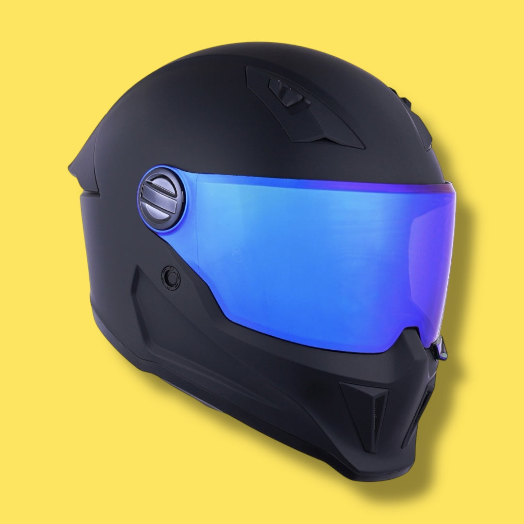 CASCO RODA ASTRO SVS SOLID NEGRO MATE