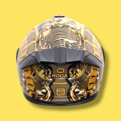 CASCO RODA FORCE SVS ENGINE ORO