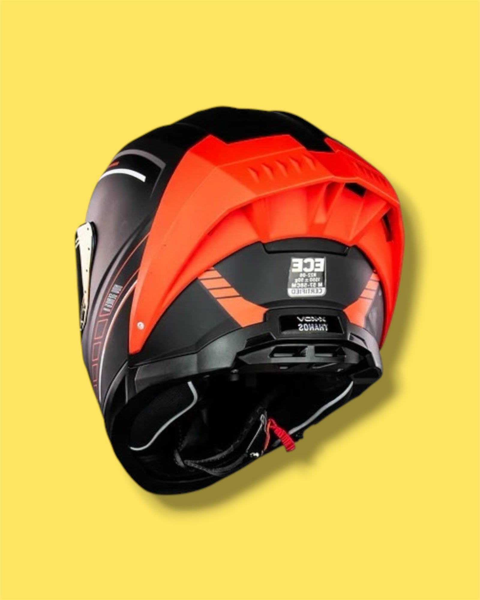 CASCO X-KOV THANOS STREAK ROJO