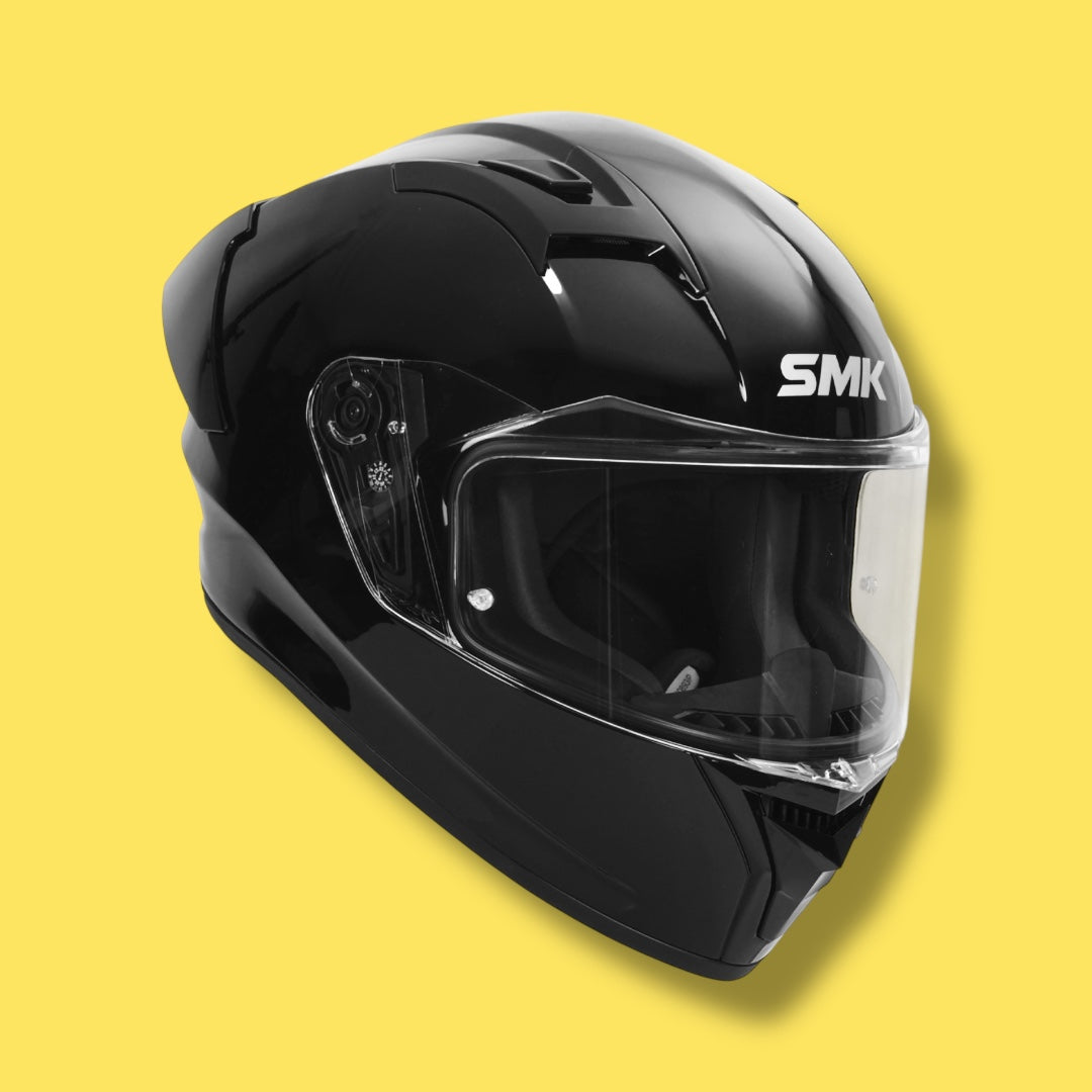 CASCO SMK STELLAR SPORT GL200 NEGRO BRILLO