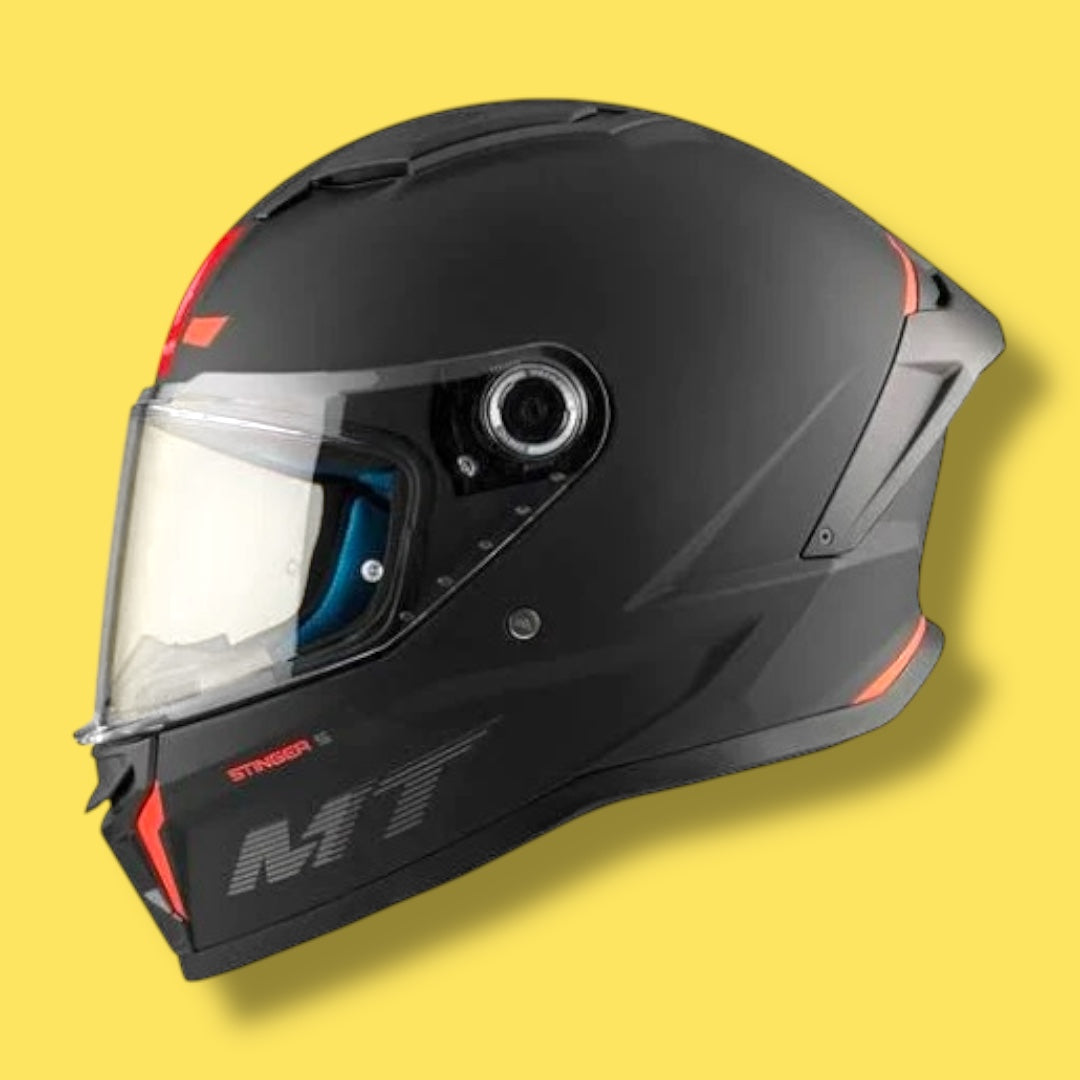 CASCO MT STINGER 2 SOLID A1 NEGRO MATE