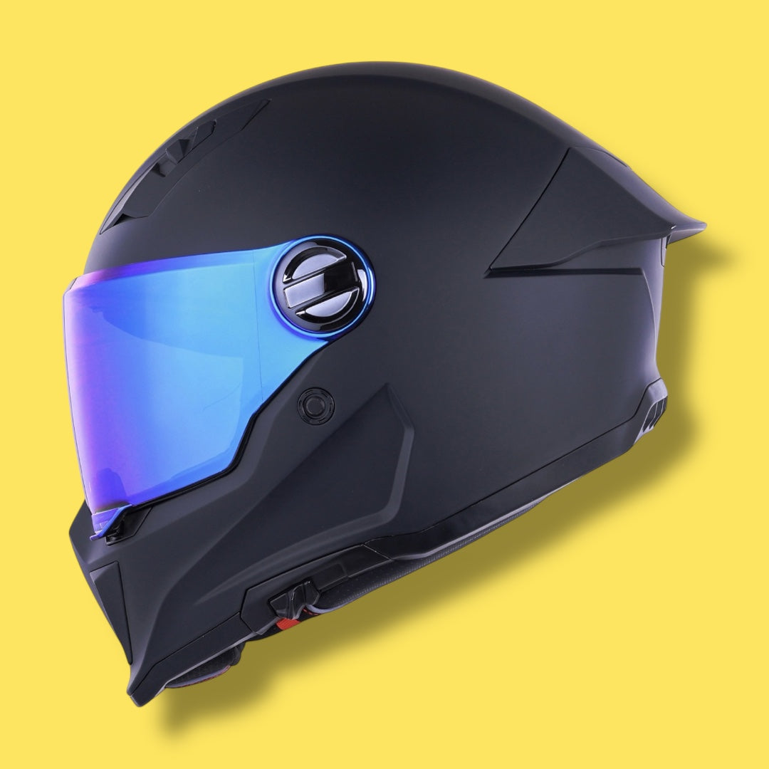 CASCO RODA ASTRO SVS SOLID NEGRO MATE