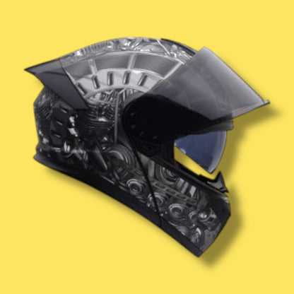 CASCO RODA FORCE SVS  ENGINE PLATA
