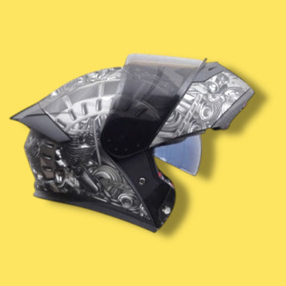 CASCO RODA FORCE SVS  ENGINE PLATA