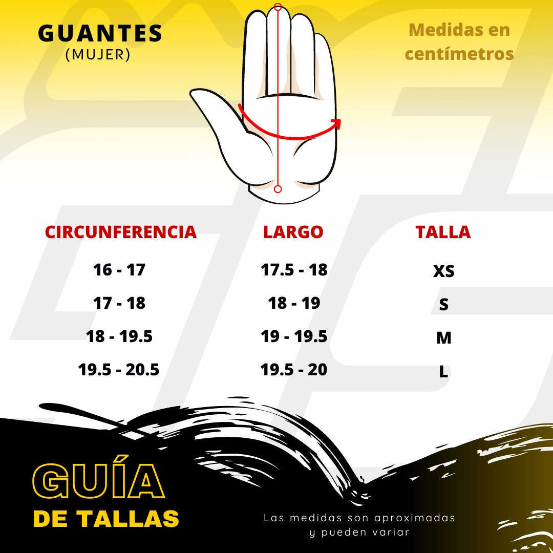 GUANTES FASEED PINK LADY