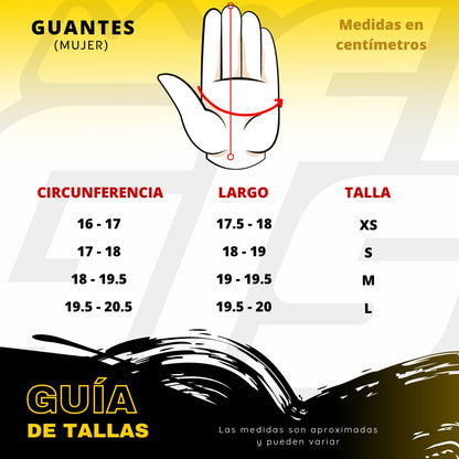 GUANTES FASEED PINK LADY