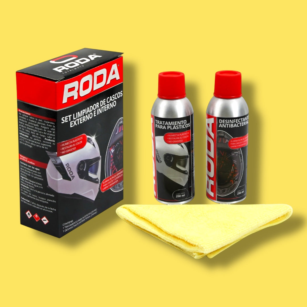 KIT RODA DE LIMPIEZA PARA CASCOS