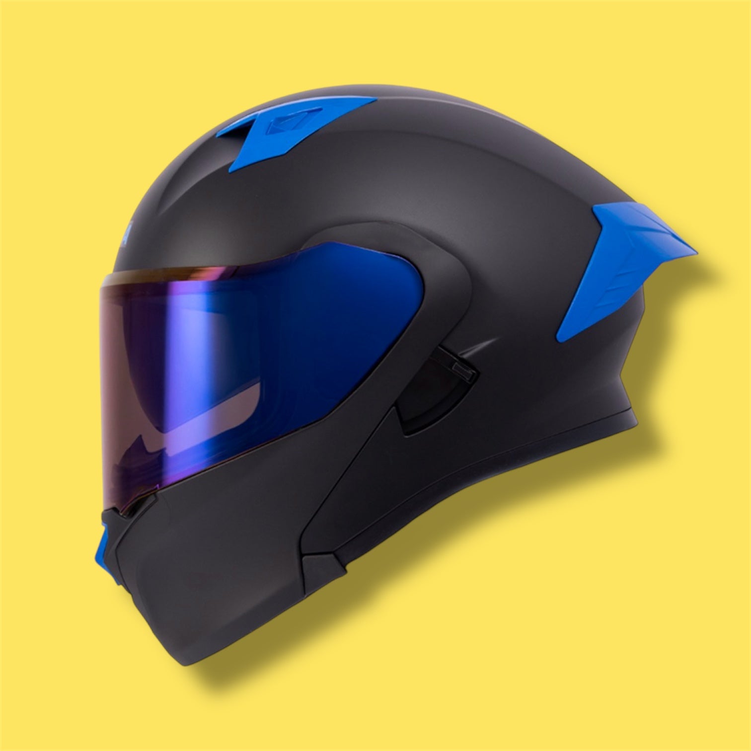 CASCO RODA RUSH AZUL MATE MICA AZUL