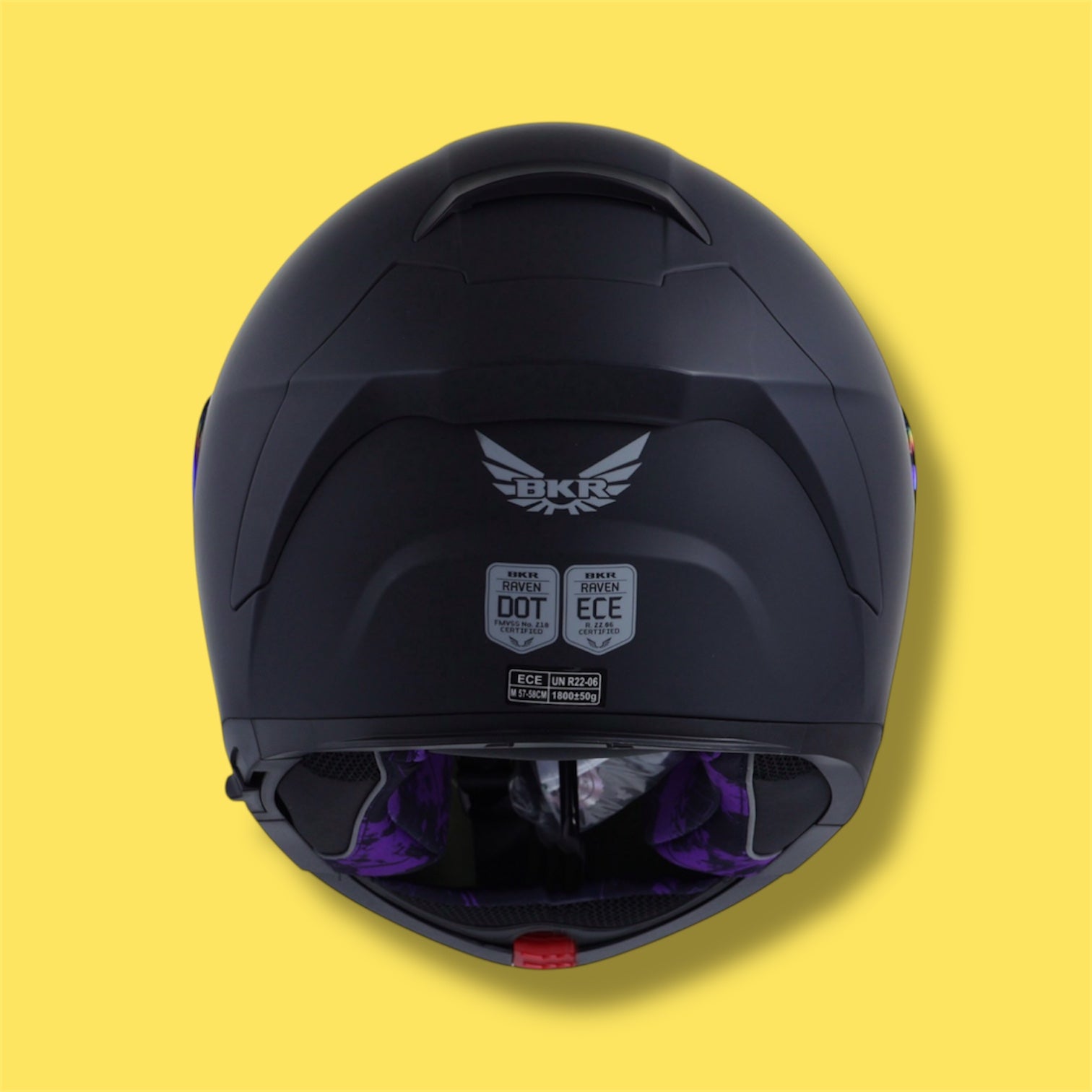 CASCO BKR RAVEN SVS NEGRO
