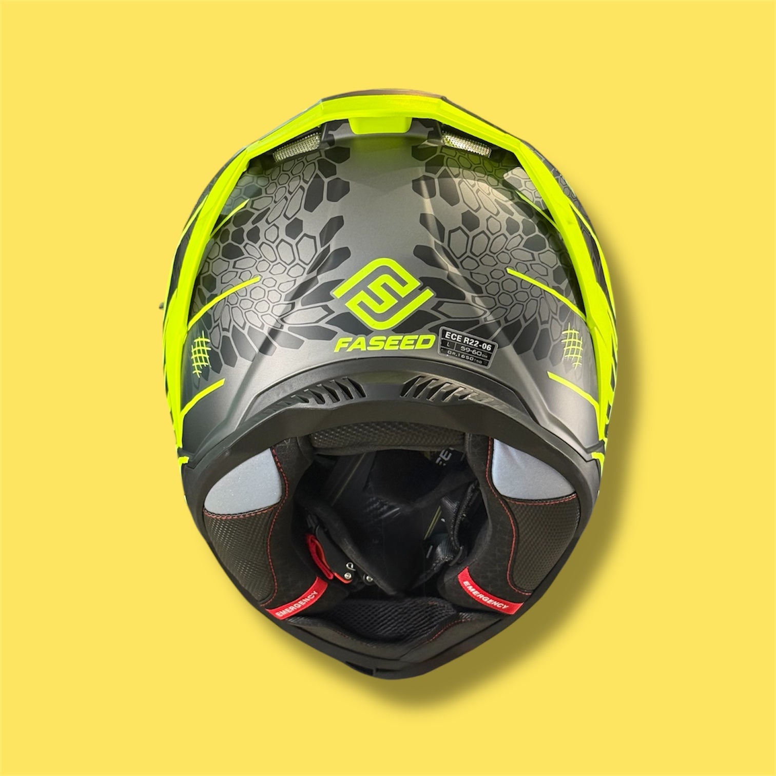 CASCO FASEED FS-867 COBRA CAMALEON AMARILLO