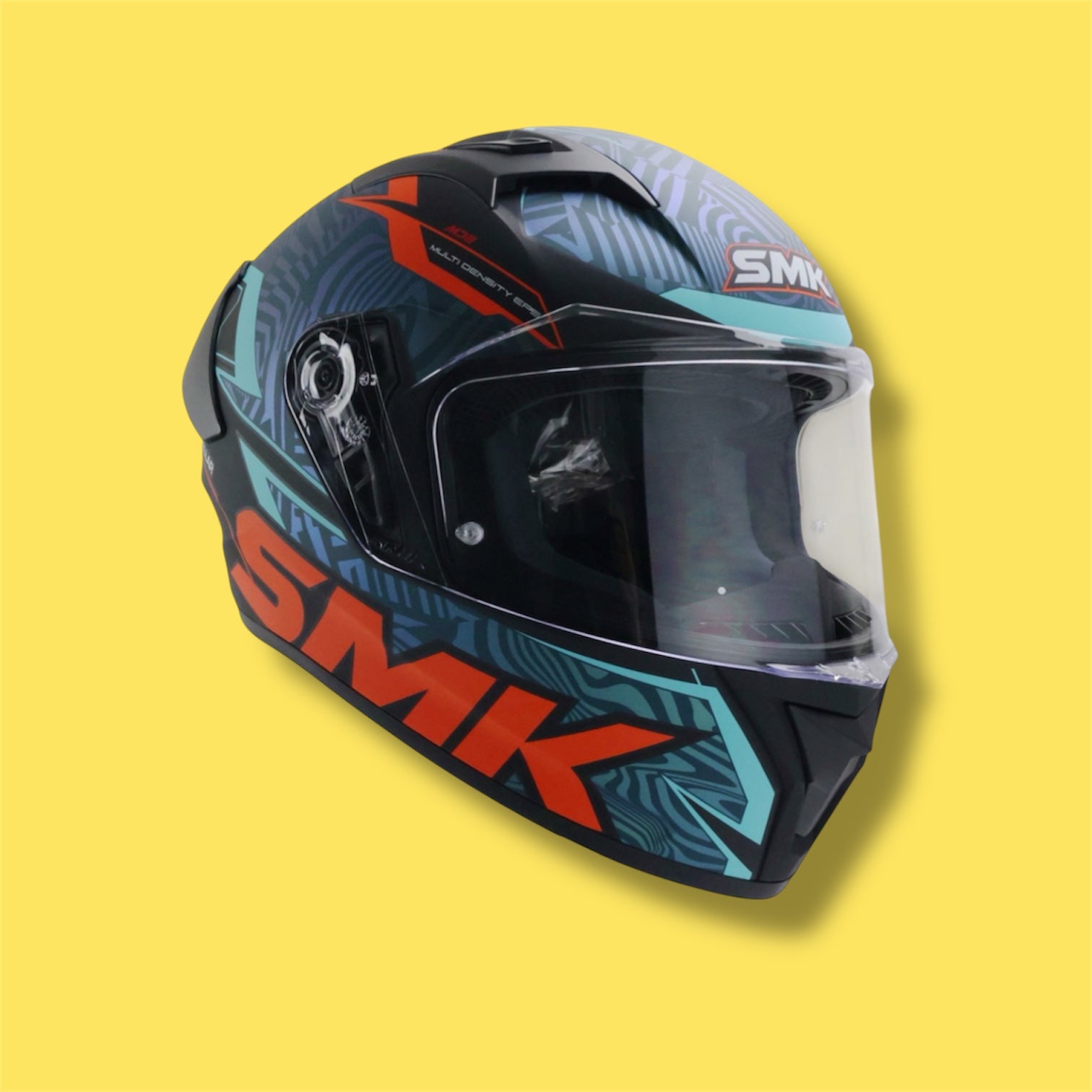 CASCO SMK STELLAR SPORT AZUL MATE FURY MA257