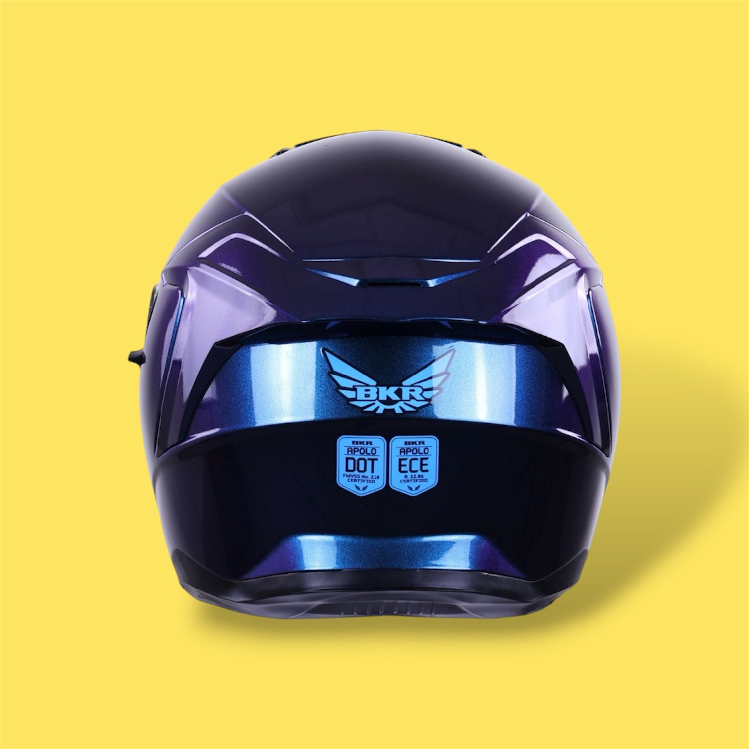 CASCO BKR APOLO AZUL CAMALEON