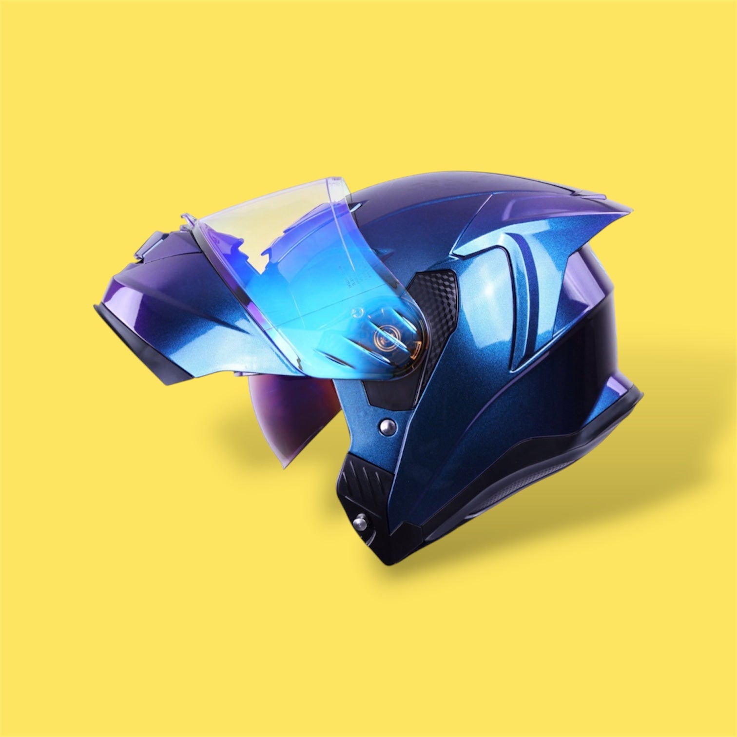 CASCO BKR APOLO AZUL CAMALEON