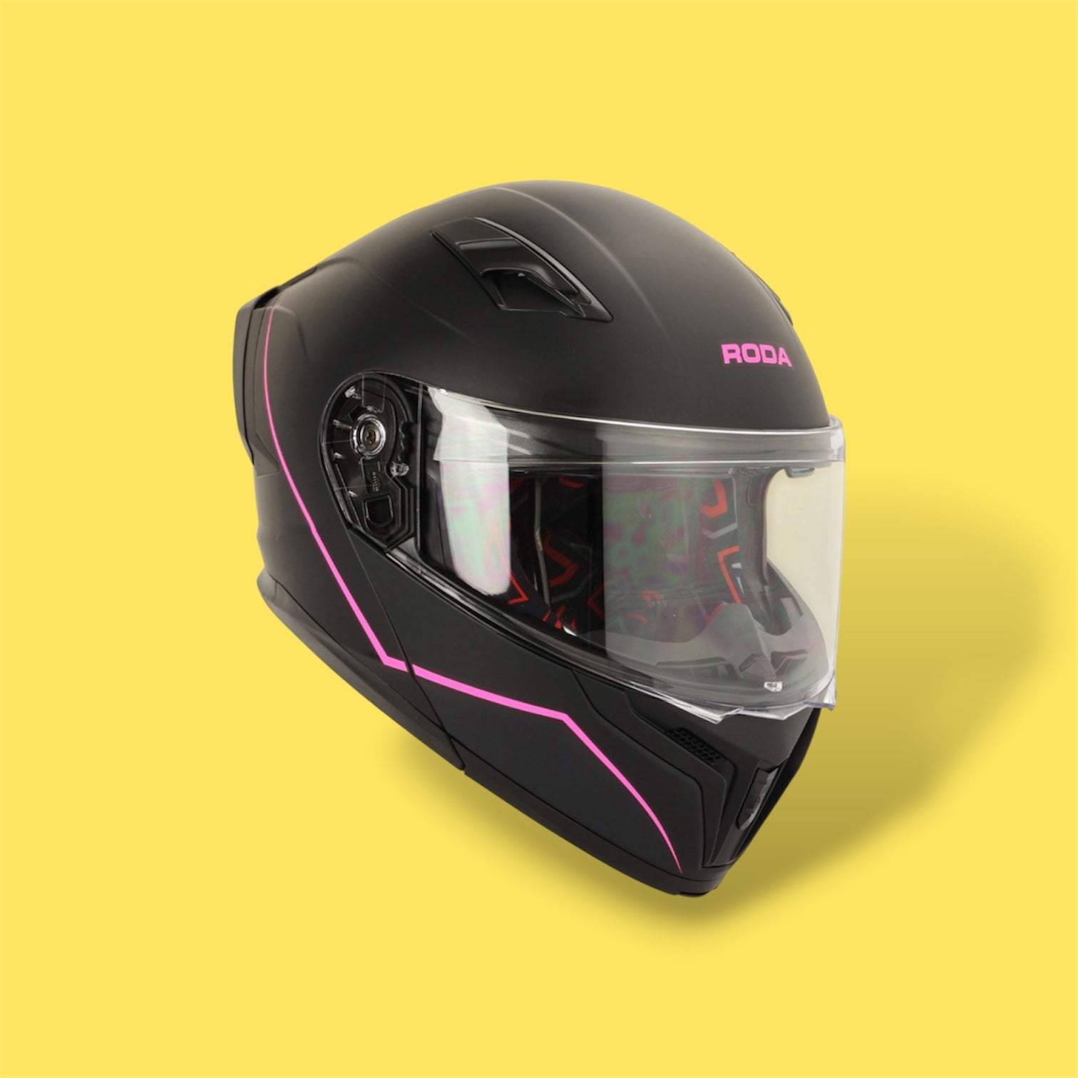 CASCO RODA FORCE SVS EVO SOLID LINE PINK