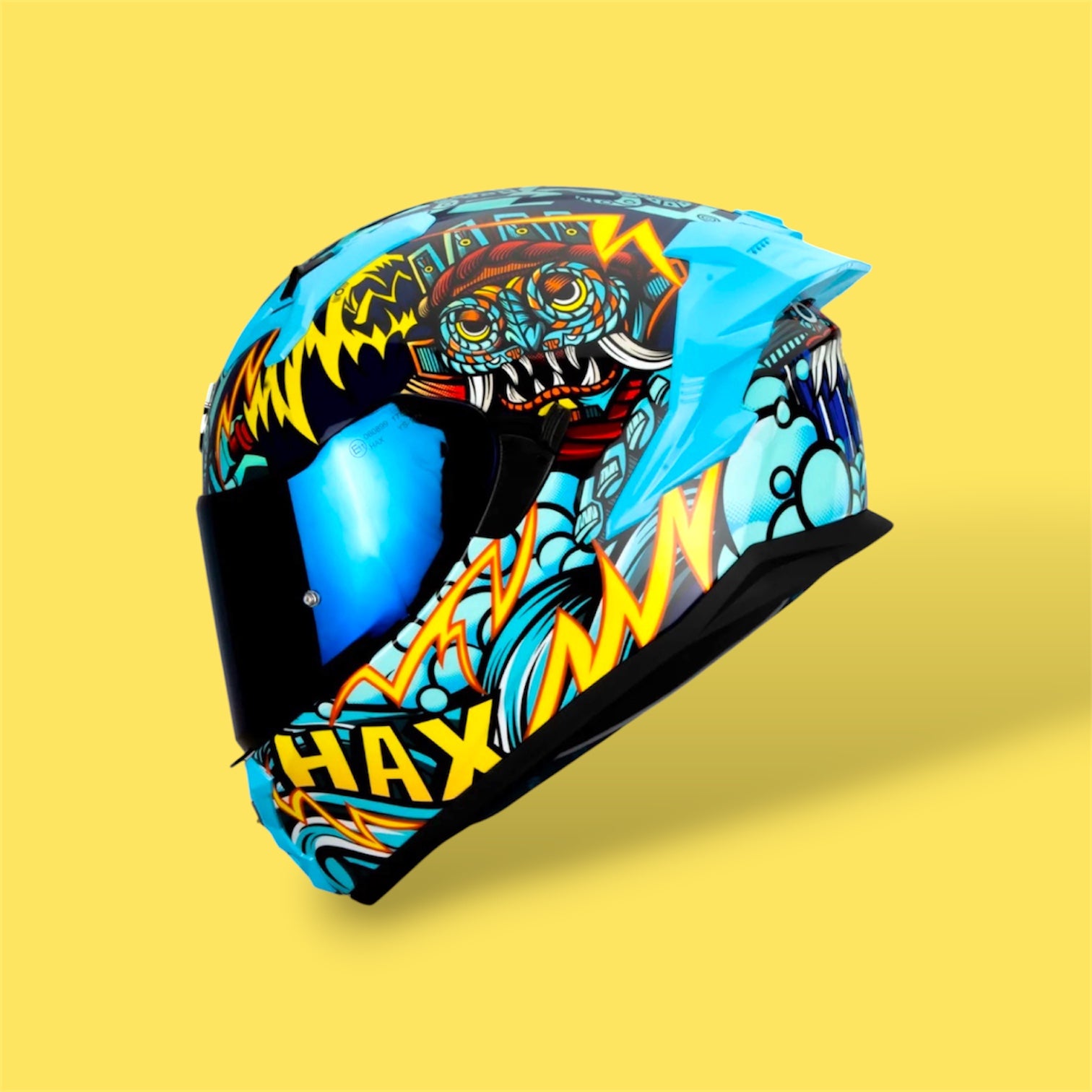 CASCO HAX OBSIDIAN TLALOC BLUE GLOSS