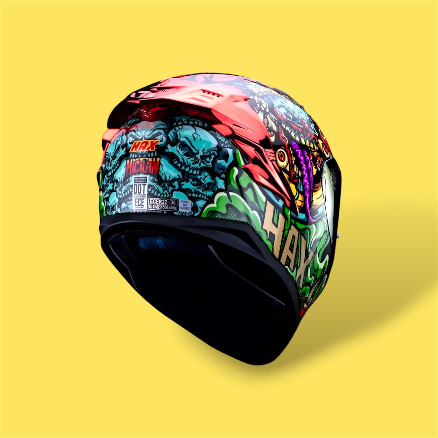 CASCO HAX OBSIDIAN MICTLÁN