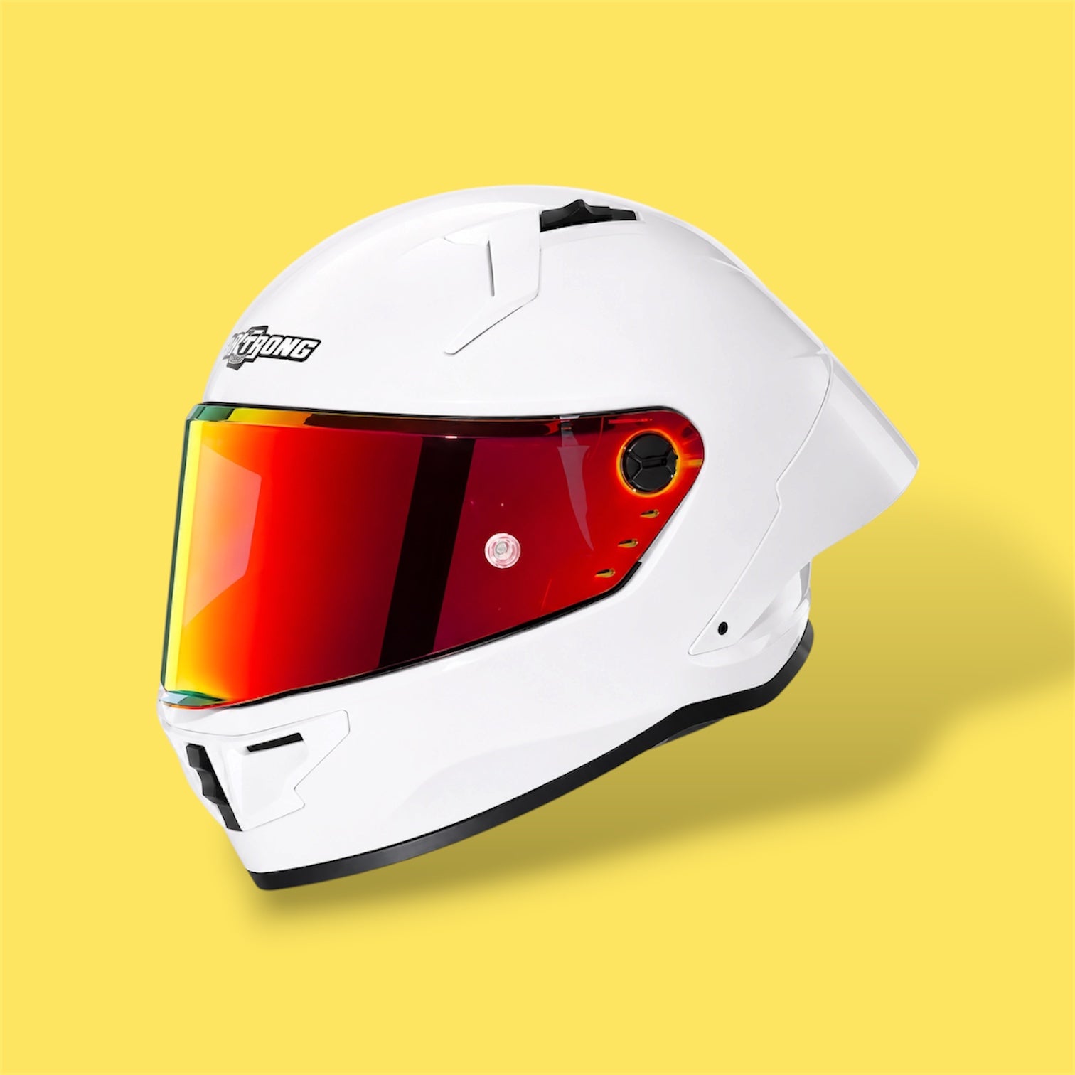 CASCO XTRONG XTR-352 R1 BLANCO PERLA BRILLO