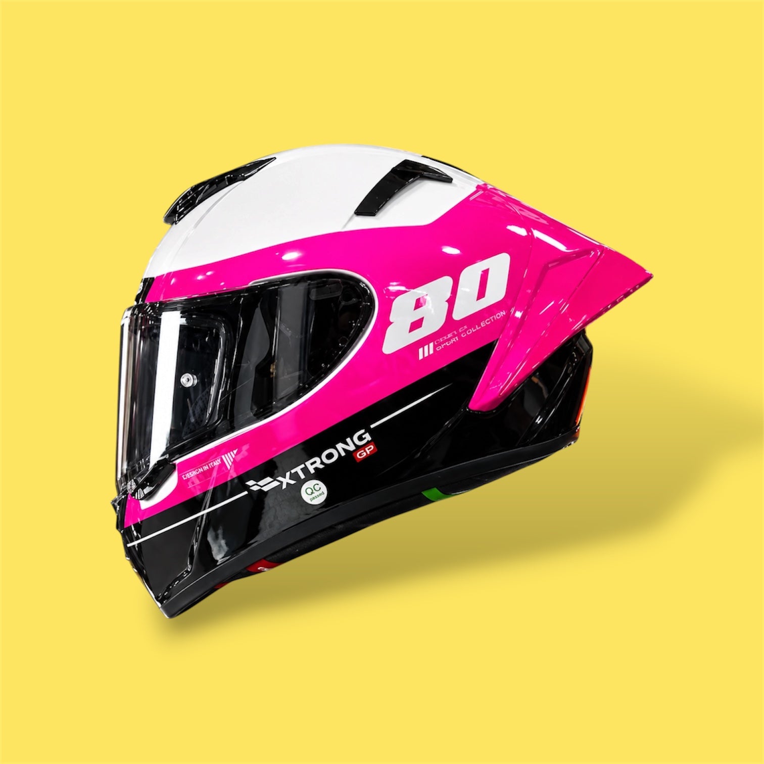 CASCO XTRONG XTR GP DREXO 80 ROSA BRILLO