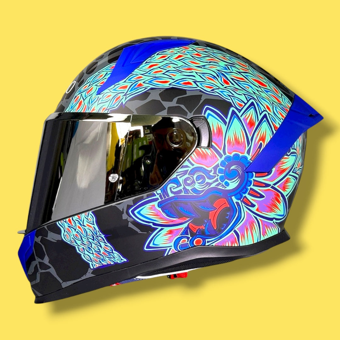 CASCO ASTRO QUETZAL BLUE