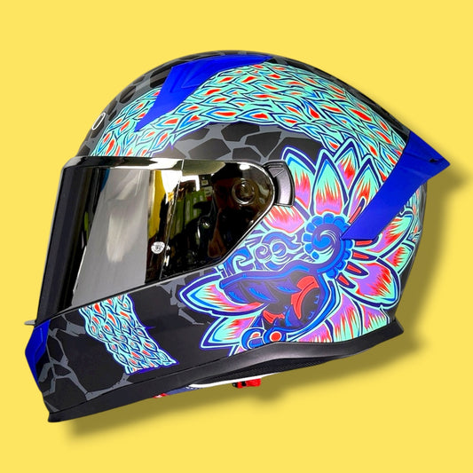 CASCO ASTRO QUETZAL BLUE