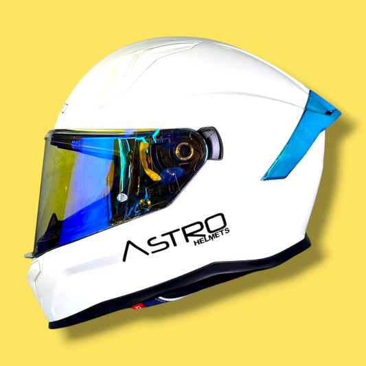 CASCO ASTRO SOLID BLANCO PERLA