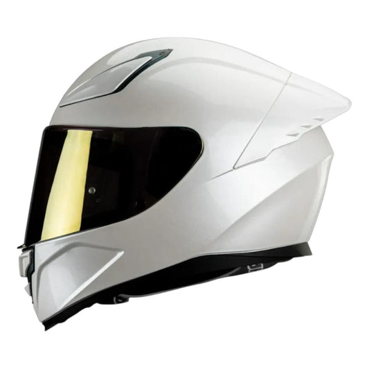 CASCO HAX ONIX SOLID BLANCO PERLA