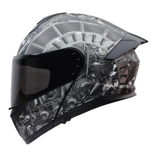 CASCO RODA FORCE SVS  ENGINE PLATA