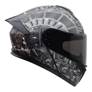 CASCO RODA FORCE SVS  ENGINE PLATA