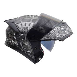 CASCO RODA FORCE SVS  ENGINE PLATA