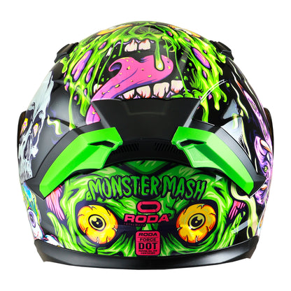 CASCO RODA FORCE EVO MONSTER MASH
