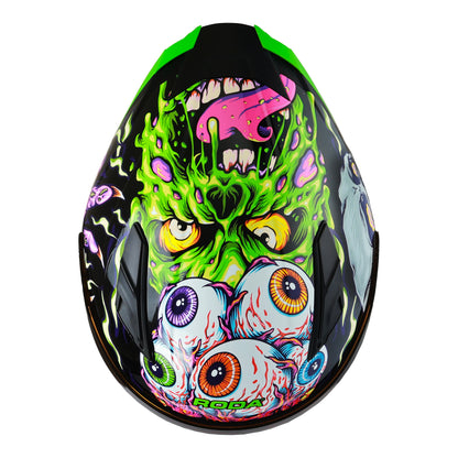 CASCO RODA FORCE EVO MONSTER MASH