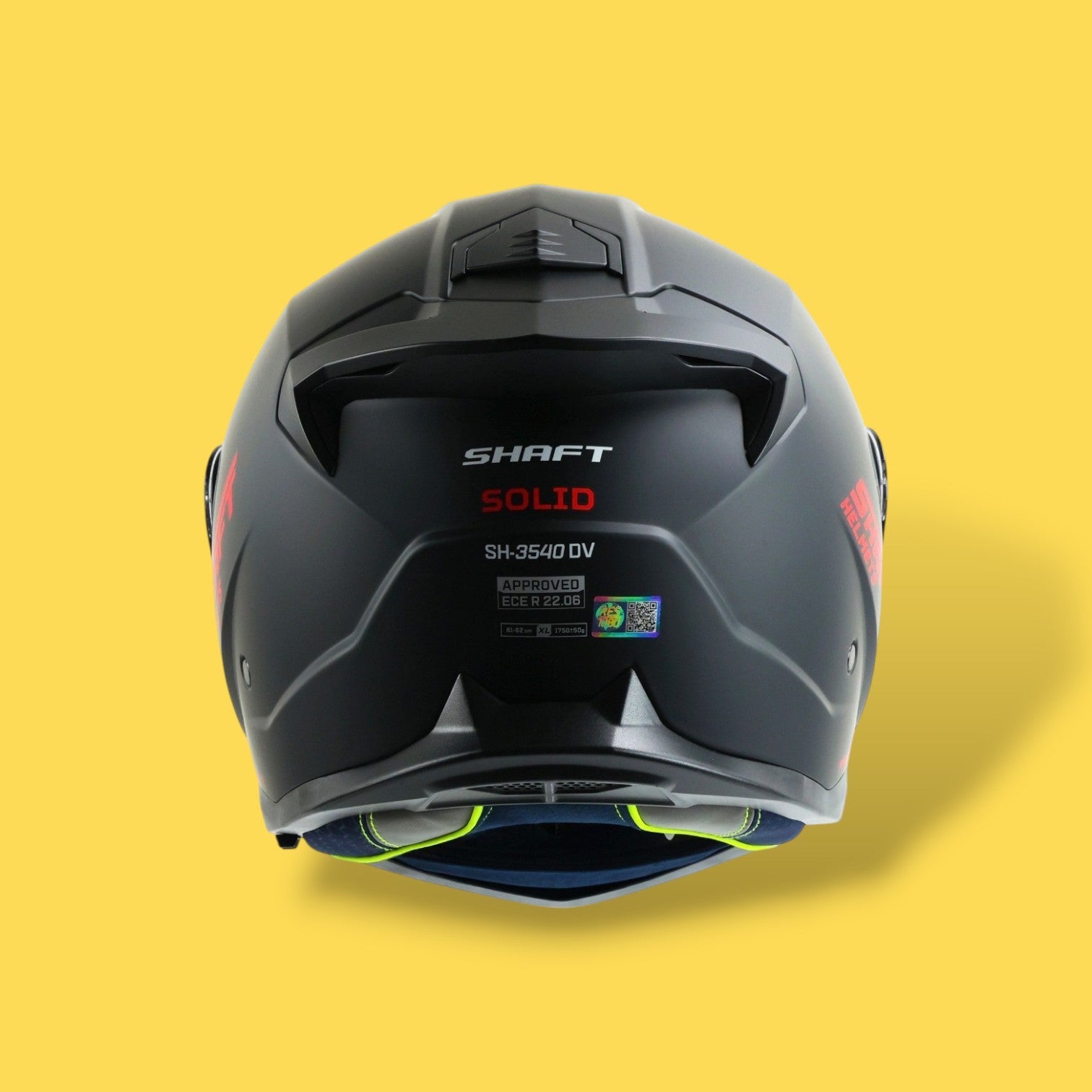 CASCO SHAFT SH3540 SV NEGRO ROJO
