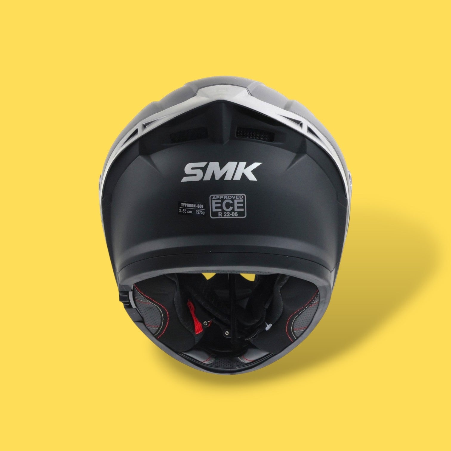 CASCO SMK TYPHOON MA200 NEGRO MATE