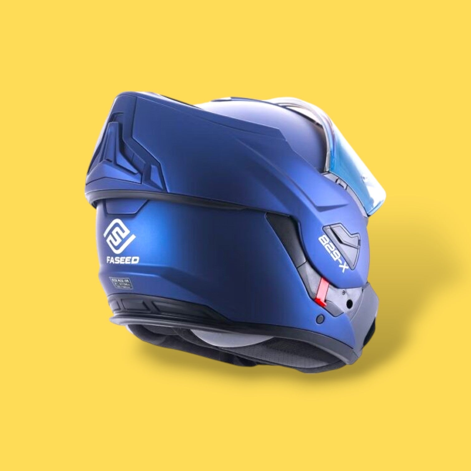 Casco Faseed FS-X600 Abatible 180 Optimus V2 Azul Metalico