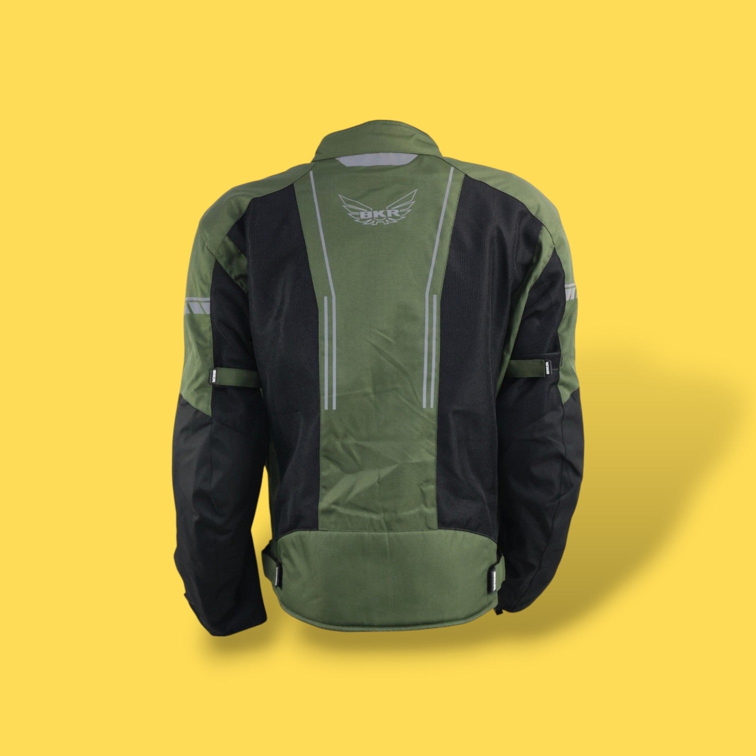 CHAMARRA BKR SHIELD NEGRO VERDE