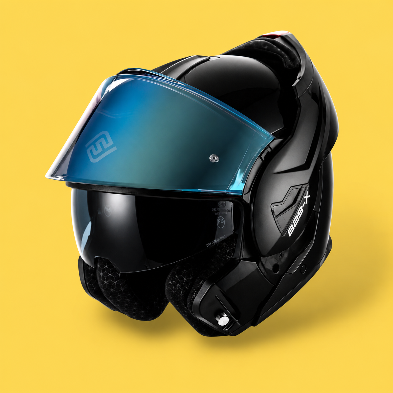 CASCO FASEED FS-X600 OPTIMUS V2 NEGRO BRILLO